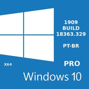 DVD Windows 10 Pro - Setembro/2019