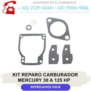 Kit Reaparo Carburador Mercury 30 a 125 Hp