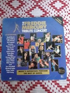 The Freddie Mercury Tribute Concert Ld Laserdisc Duplo