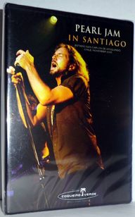 DVD Pearl Jam - Pearl Jam in Santiago