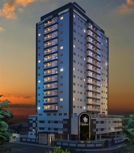 Apartamento com 71.47 m² - Guilhermina - Praia Grande SP