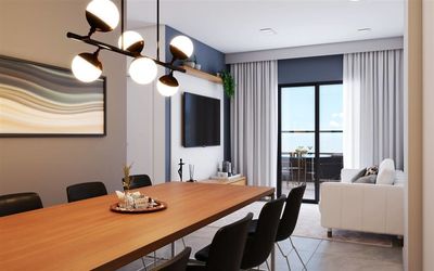 Apartamento com 86.5 m² - Caiçara - Praia Grande SP