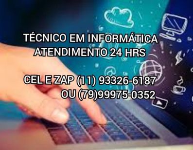 Técnico em Informática Rio de Janeiro e Regiões