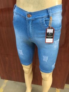 Bermuda Masculina Jeans. com Elastano. Várias Cores e Tamanhos