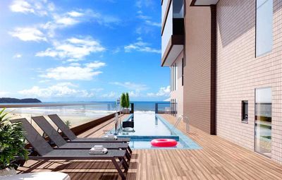 Apartamento com 107.25 m² - Guilhermina - Praia Grande SP