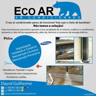 Eco Ar - Instalação e Manutenção de Ar Condicionado