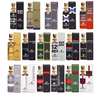 Perfume Importado 15ml - Kit 10 Unidades
