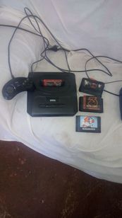 Mega Drive 3 e Master Sistem 132 Jogos