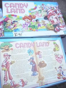 Jogo de Tabuleiro Candy Land Paraíso dos Doces Original Hasbro
