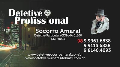 Detetive Particular Detetive Profissional / Detetive em São Luis MA