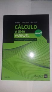 Cálculo a uma Variável Volume 1