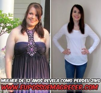 Mulher de 32 Anos Revela Como Perdeu Mais de 20kg!