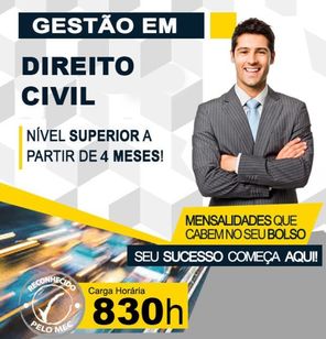 Curso Sequencial Gestão Direito Civil