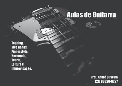 Aulas de Guitarra. RJ