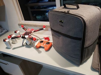 Drone - Mi Drone 4k + 3 Baterias + Mochila + Acesórios