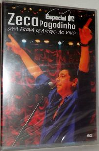 DVD Zeca Pagodinho - uma Prova de Amor ao Vivo Mtv Especial