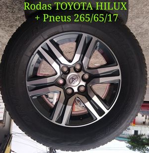 Rodas Originais Toyota Hilux + Pneus 265/65/17 - 17x7 6x139