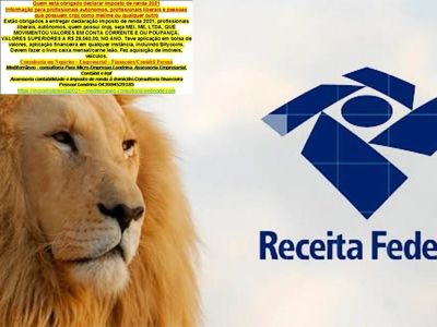 Imposto de Renda 2022 Ibiporãcambé – Aprenda a Regularizar, Leão – (i