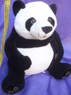 Urso Panda Gigante Buba Toys 70 Cm 44 Cm Sentado Pelúcia Grande