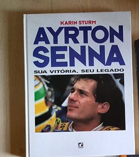 Livro Raro sobre Ayrton Senna