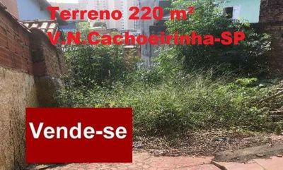 Terreno à Venda, 220 m2 por R$ 280 Mil - Vila Nova Cachoeirinha - SP