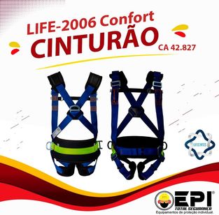 Life-2006 Cinturão Confort Epi Total Segurança Cuiabá