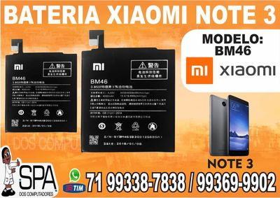 Bateria Xiaomi Bm46 para Redmi Note 3 em Salvador BA
