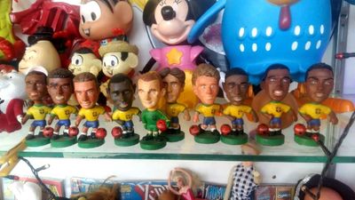 Coleção Bonequinhos Seleção Brasileira Copaa 1998