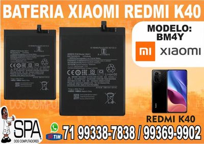 Bateria Bm4y Compatível com Xiaomi Redmi K40 em Salvador BA