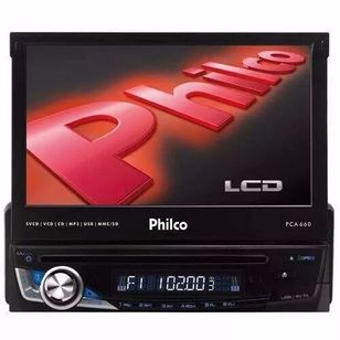 Radio Automotivo Retratil DVD Philco