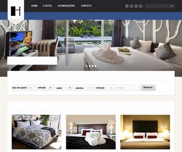 Site para Hotéis, Motéis e Pousadas na Internet