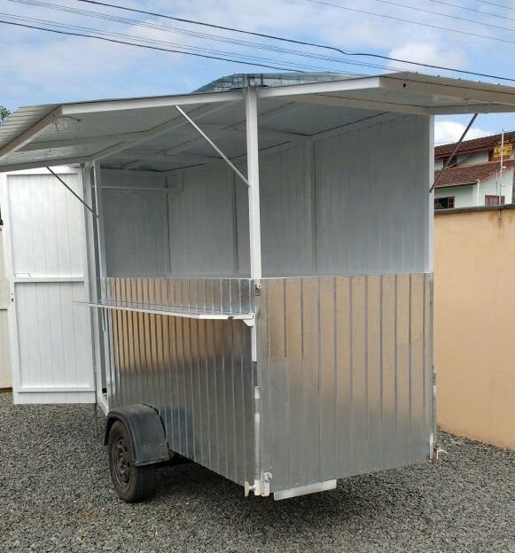 Trailer Treiler Carrinho De Lanche Food Truck Semi Novo Usado Desapega