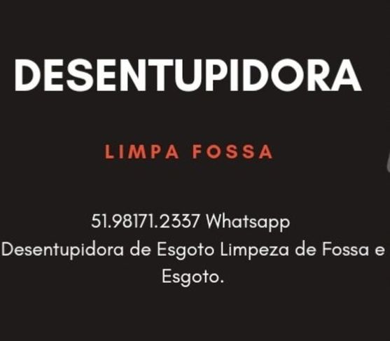 Desentupidora e Limpeza de Fossa Centro de Porto Alegre