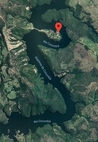 área às Margens do Lago Corumbá em Caldas Novas, Apenas 70mil