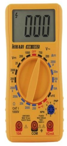 Multímetro Digital Hikari Hm-1002 Amperimetro Profissional