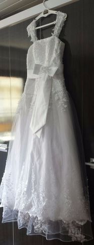 Vestido de Noiva em Tule Samicah
