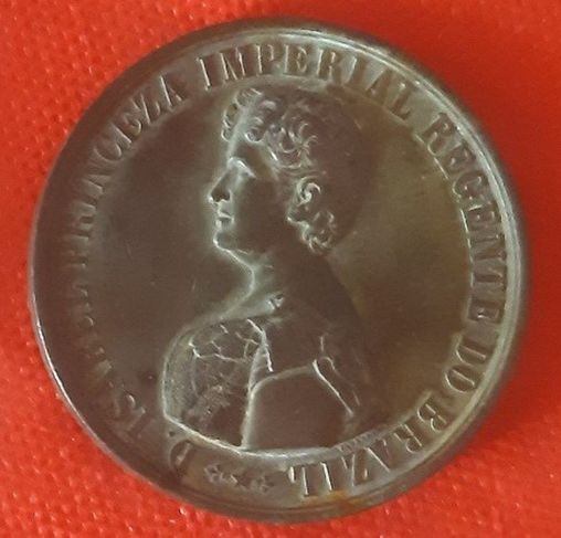 Brazil Princesa Regente D. Isabel 1889 Medalha Império do Brasil