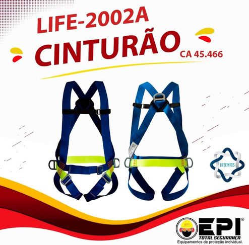Life-2002a Cinturão Epi Total Segurança Cuiabá MT