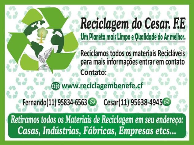 Reciclagem do Cesar F.e
