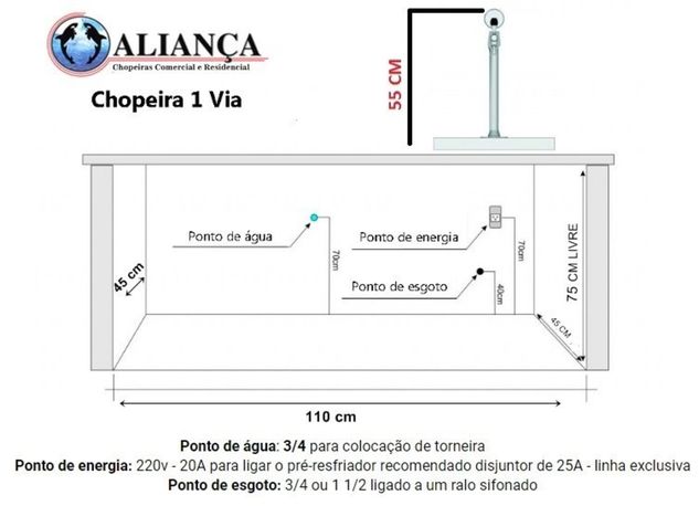 Chopeira Elétrica Naja 1 Via Completa