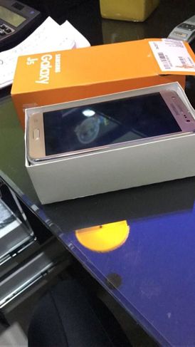 Celular J5 Dourado Usado 6 Meses Garantia Samsung