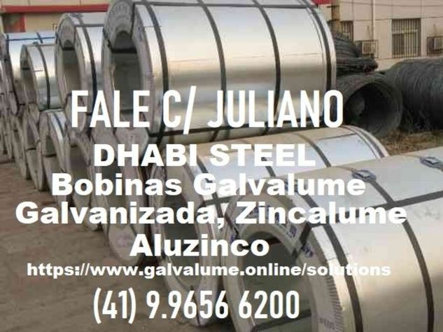 Galvalume 0,40 é na Dhabi Steel (aluzinco)