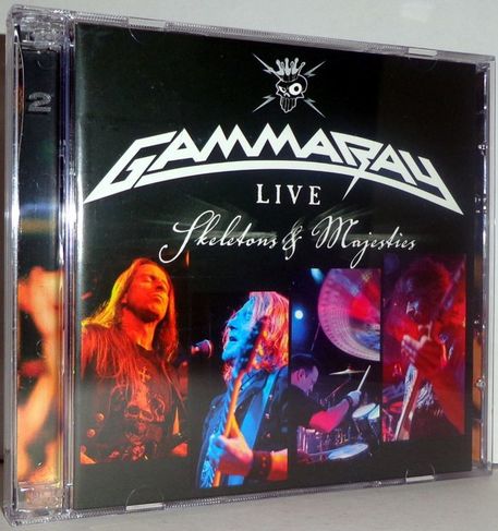 CD Gamma Ray - Skeletons & Majesties Live (cd Duplo)