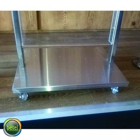 Púlpito de Acrílico e Aço Inox Modelo-mirian para Igrejas e Capelas