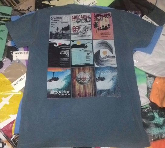 Camiseta Osklen Atacado - Kit com 10 Camisa - Mesmas Vendidas Shopping