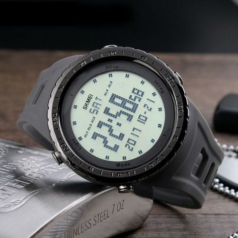 Novo Relógio Skmei Digital Lançamento Dual Time 5 Alarmes à Prova D'ág