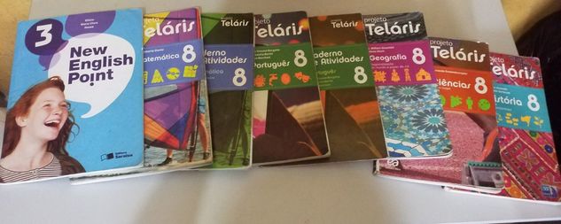 Kit de Livros Projeto Teláris 8º Ano do Ensino Fundamental