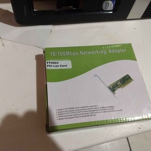Vendo Placa de Rede Pci Lan Card 10/100 Mbps Networking Adapter