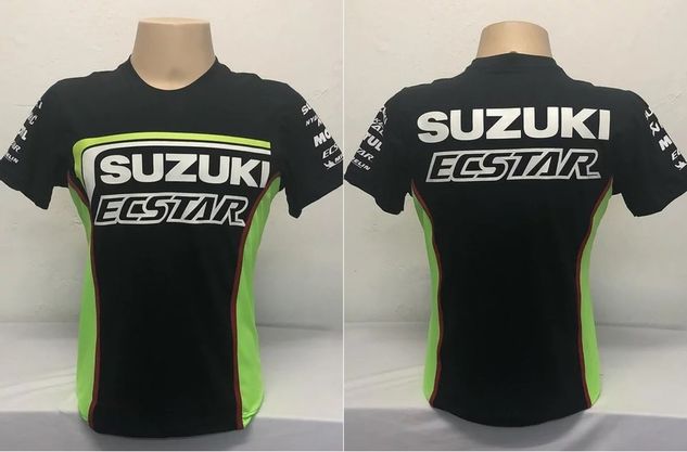 Camiseta Suzuki Ecstar / Kawasaki Moto Motogp Velocidade