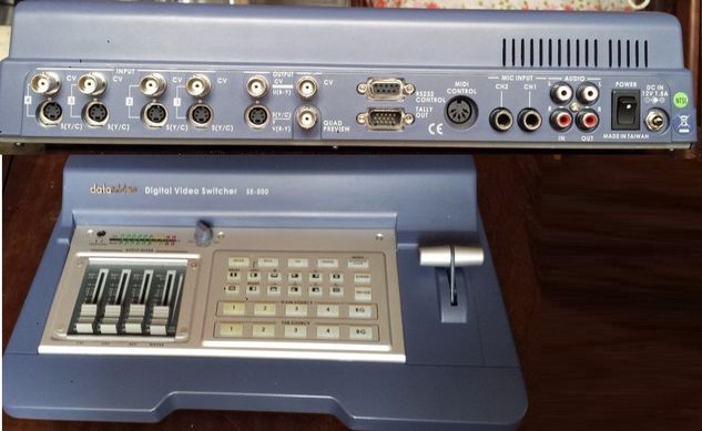 Datavideo Se500 Video Mixer Kit Mesa Monitor Case